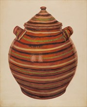 Jar with Cover, c. 1938.