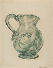 Glass Pitcher, 1935/1942.