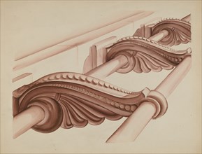 Ornamental Stair Rail, c. 1937.