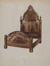 Bed, c. 1936.