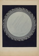 Picture Frame-Carved Wood, c. 1936.