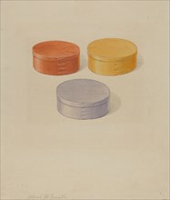 Oval Boxes, c. 1936.