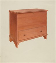 Shaker Chest with Drawer, 1935/1942.
