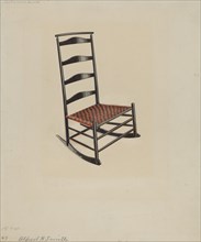 Shaker Rocking Chair, c. 1936.