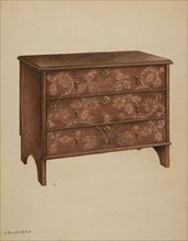 Chest with Drawers, c. 1937.