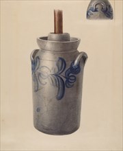 Butter Churn, c. 1937.