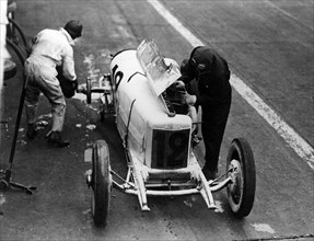 Mercedes M72/94 of Louis Zborowski at the Italian Grand Prix, Monza, 1924 Creator: Unknown.