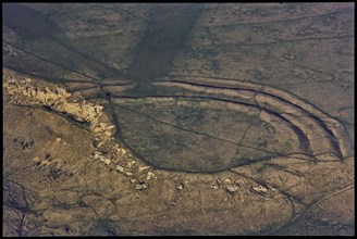 The bivallate Iron Age hillfort of Cleeve Cloud, Cleeve Hill, Gloucestershire, 1971. Creator: Jim Hancock.