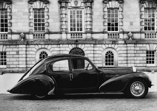 1939 Bugatti Type 57 with body by Figoni et Falaschi. Creator: Unknown.