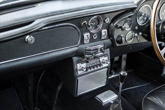 Interior of a 1965 Aston Martin DB5. Creator: Unknown.