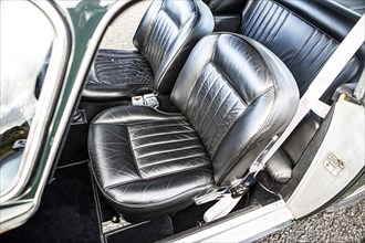 Seats of a 1965 Aston Martin DB5. Creator: Unknown.