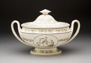 Tureen, Creil, 1810/20. Creator: Creil Pottery.