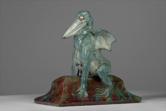 Pelican, France, c. 1896. Creators: Emmanuel Fremiet, Émile Muller.