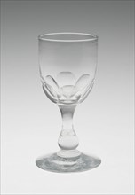 Wine Glass, Cork, c. 1825. Creator: Unknown.