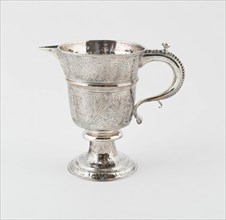 Goblet-Shaped Ewer, London, 1683. Creator: Unknown.