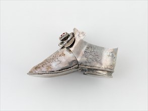 Good Luck Token in the Form of a Shoe, Netherlands, c. 1840. Creator: Unknown.