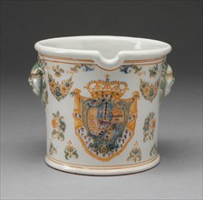Glass Cooler, Moustiers-Sainte Marie, c. 1740/50. Creator: Olérys and Laugier Manufactory.