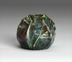 Shell-Form Vase, France, c. 1900. Creator: Pierre-Adrien Dalpayrat.
