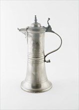 Covered Flagon with Spout, Zürich, 1750/1800. Creator: Andreas Wirz.
