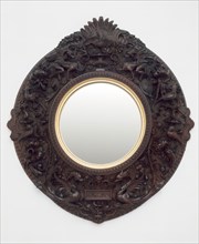 Mirror, Siena, 1870. Creators: Carlo Bartolozzi, Nicodemo Ferri.