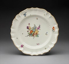 Soup Plate, Zürich, c. 1775. Creator: Unknown.