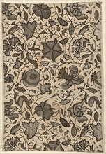 Cushion Cover (Made from Woman's Dress), England, Elizabethan period, 1575/1600. Creator: Unknown.
