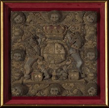Burse Panel, England, 18th century. Creator: Unknown.