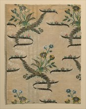 Fragment (Dress Fabric), England, 1750/55. Creator: Unknown.