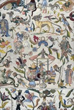 Bedcover, Europe, 1701/25. Creator: Unknown.