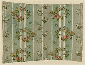 Panel (Dress Fabric), France, 1775/1800. Creator: Unknown.