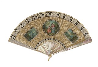 Fan, France, 19th century. Creator: Unknown.