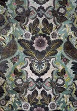 Panel (Showing "Lace" Design), France, c. 1726. Creator: Unknown.