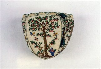 Bag (Beaded), France, 18th century. Creator: Unknown.