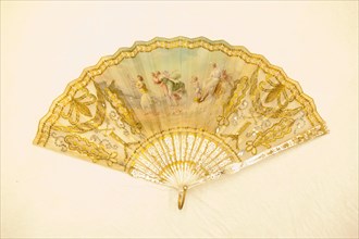Fan, France, c.1880. Creator: Unknown.