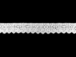 Border, Italy, 1875/1900 (revival lace). Creator: Unknown.