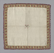 Handkerchief, Italy, 1676. Creator: Unknown.