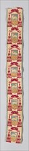 Ribbon with Medici Coat-of-Arms, Italy, 17th/18th century. Creator: Unknown.