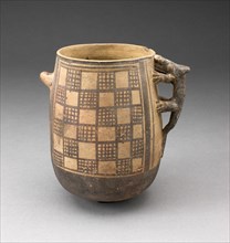 Jar with Textile-Like Pattern and Handle in Form of an Animal, A.D. 1000/1476. Creator: Unknown.