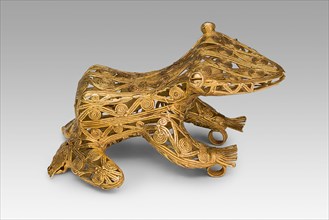 Filigree Pendant in the Form of a Frog or Toad, A.D. 500/1000. Creator: Unknown.