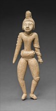 Ballplayer Figurine, A.D. 800/1400. Creator: Unknown.