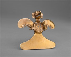 Pendant in the Form of an Abstract Bird with Outstretched Wings and Tail, A.D. 1000/1550. Creator: Unknown.