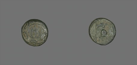 Coin Depicting a Shield, 239-229 BCE, issued by King Demetrius II. Creator: Unknown.