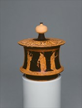 Pyxis (Container for Personal Objects), 430-420 BCE. Creator: Unknown.