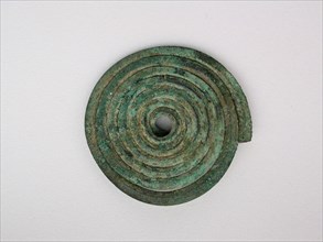 Spiral Fibula, Geometric Period (800-700 BCE). Creator: Unknown.