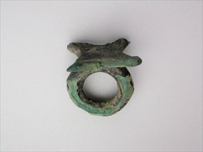Ring with Ingot Bezel, Geometric Period (800-700 BCE). Creator: Unknown.