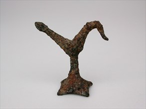 Bird on a Stand, Geometric Period (about 700 BCE). Creator: Unknown.