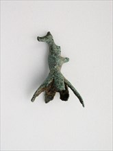 Bird on Bell, Geometric Period (800-600 BCE). Creator: Unknown.