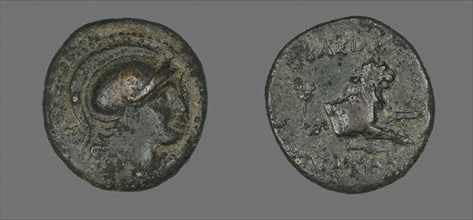 Coin Depicting the God Ares, 306-281 BCE. Creator: Unknown.