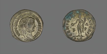As (Coin) Portraying Emperor Galerius, 305-311. Creator: Unknown.