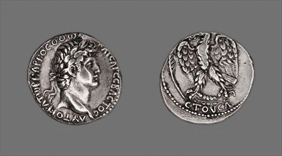 Tetradrachm (Coin) Portraying Emperor Otho, 69 CE, issued by the city of Antioch. Creator: Unknown.